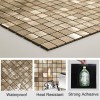 Oppio Geborsteld MINI blokjes Bronce - Zelfklevend Mozaiek 265x265x4mm