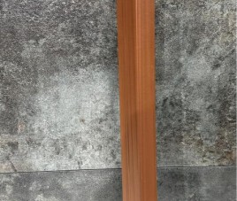 Oppio TEAK - HOEKPROFIEL 290x5x5 cm WPC ( 360° volledig bedekkende beschermlaag )