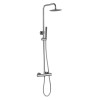 Ronde thermostatische regendouche-opbouwset