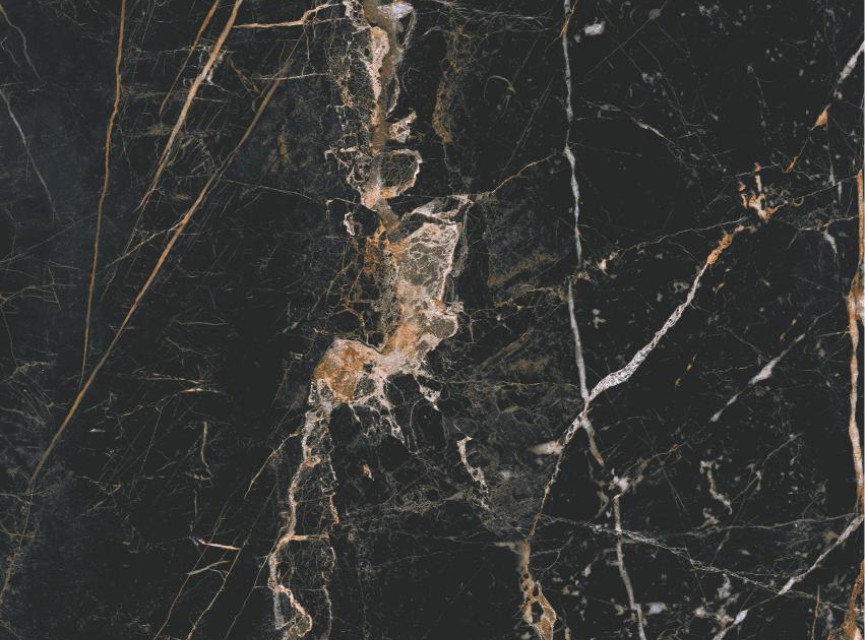 Zwart Goud 60x60 MAT - BLACK GOLD Vloertegel / Wandtegel