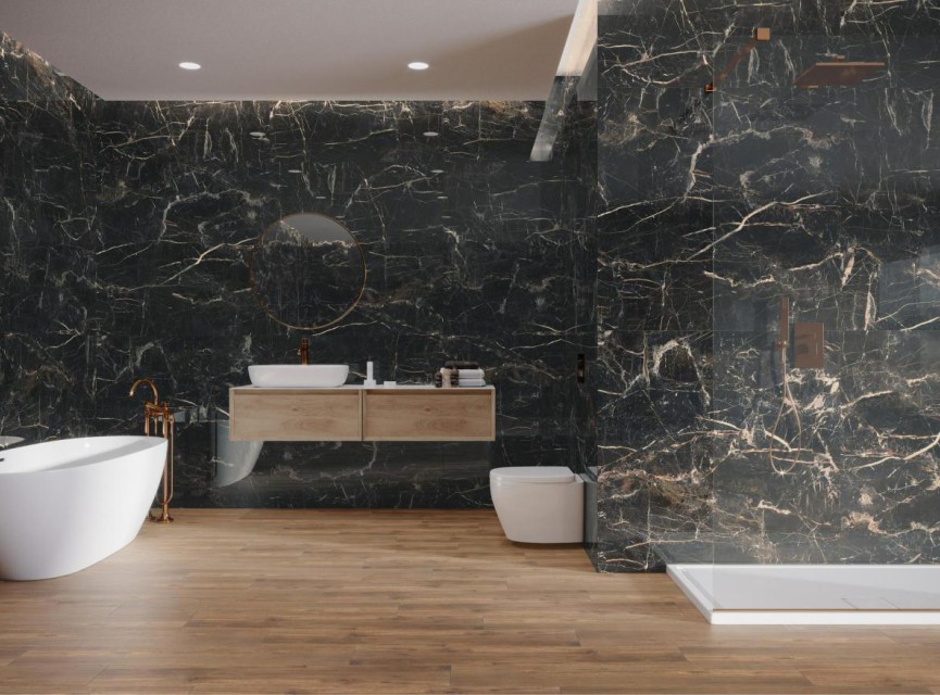 Zwart Goud 60x120 MAT - BLACK GOLD Vloertegel / Wandtegel