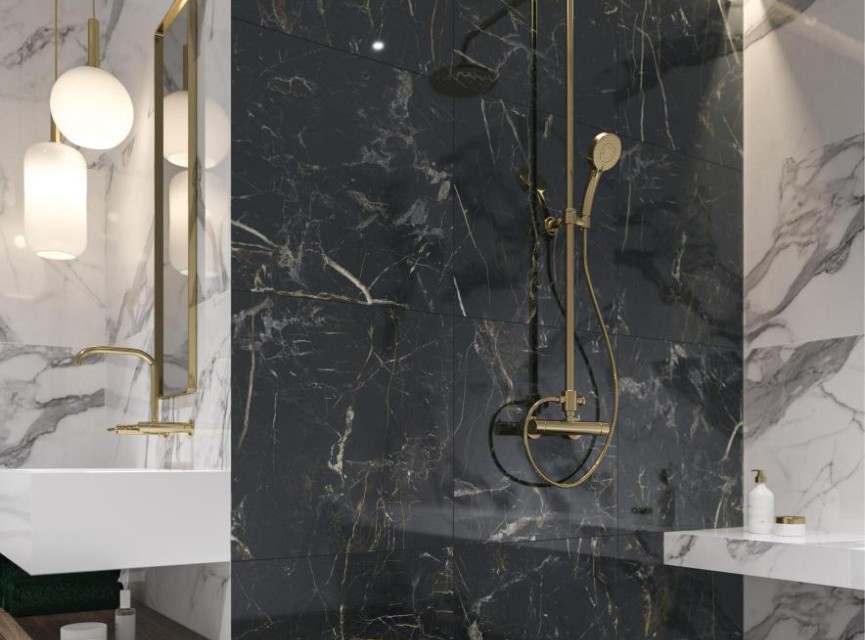 Zwart Goud 60x120 MAT - BLACK GOLD Vloertegel / Wandtegel