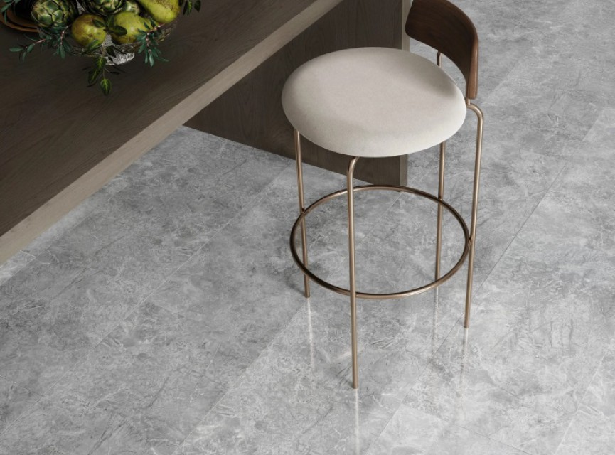 Falquon Stone Q1020 Martico Grigio Hoogglans Tegel Laminaat