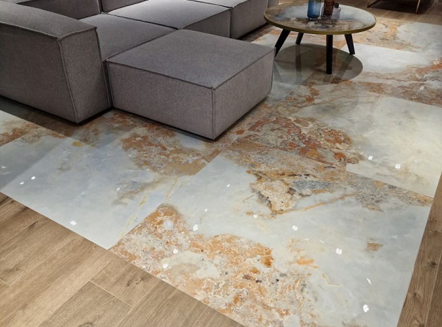 Lux Del Mundo Esmaralda 60x120 Hoogglans Vloertegels / Woonkamer / Winkel Ruimte / Badkamer