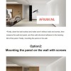 Oppio €45 PER PANEEL - 60x260 cm WENGE akoestische wand panelen