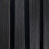 €37 Per Paneel - SUPERMAT 60x260 cm Zwart Eiken ( Black Oak ) akoestische wand panelen lattenwand met Vilt