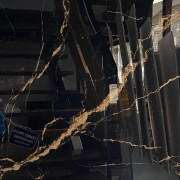 Latina Goud Zwart hoogglans 60x60 vloertegel en wandtegel