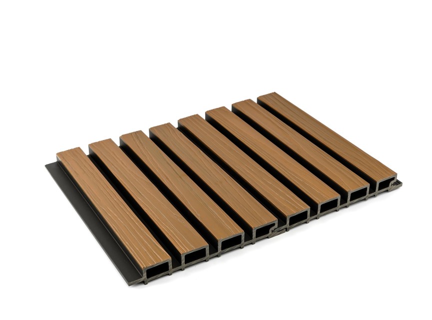 OPPIO TEAK+Zwart - Gevelbekleding – Composiet | 290 x 22 cm | Gevel | Tuin