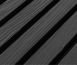 OPPIO BLACK+Zwart - Gevelbekleding – Composiet | 290 x 22 cm | Gevel | Tuin