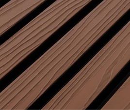 OPPIO MAHONIE+Zwart - Gevelbekleding – Composiet | 290 x 22 cm | Gevel | Tuin