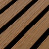 OPPIO TEAK+Zwart - Gevelbekleding – Composiet | 290 x 22 cm | Gevel | Tuin