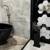 Mersense | Burano Diffuser Zwart / Goud - Dekking tot 900m3