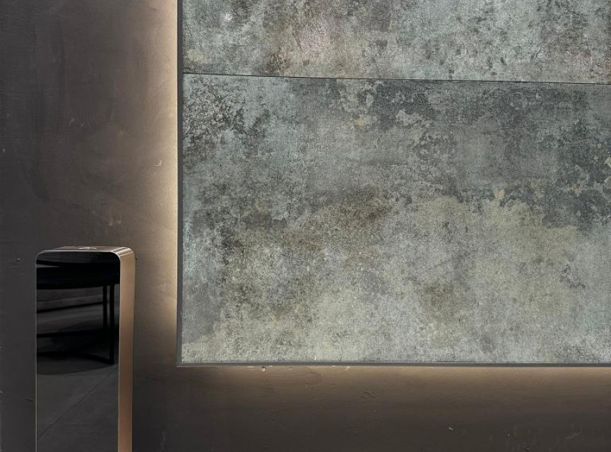 Mersense | Burano Diffuser Zwart / Goud - Dekking tot 900m3
