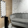 Mersense | Burano Diffuser Zwart / Goud - Dekking tot 900m3