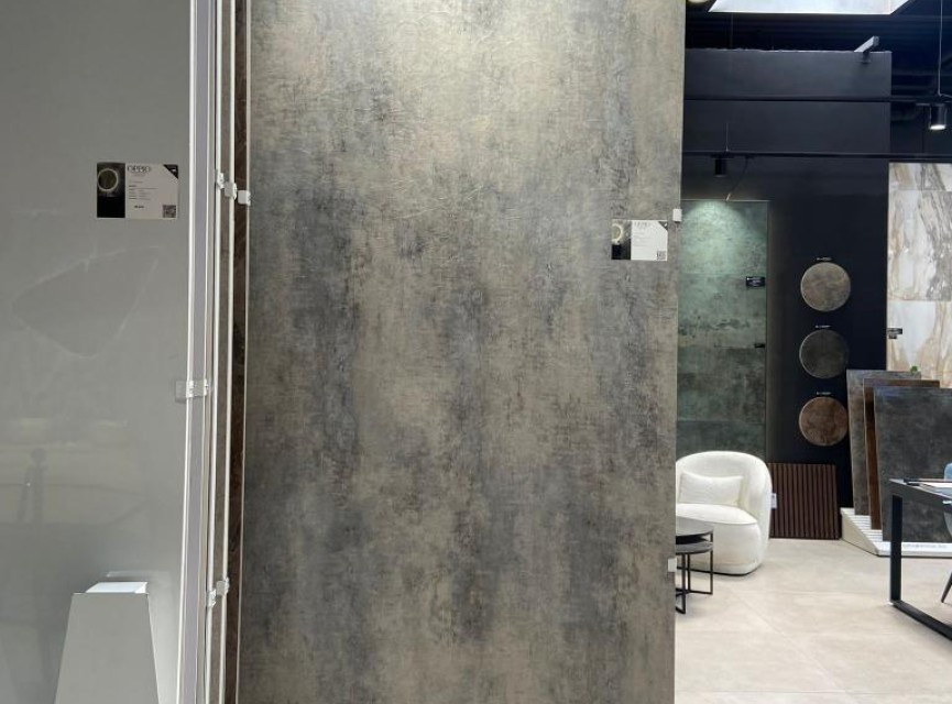 Oppio €72,- PER PANEEL - 120x280x0,3 cm – Oxy GREY PVC Wandpaneel MAT