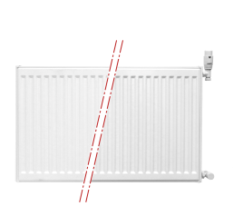 40x120 cm Type 22 - 1936 Watt - Oppio Paneelradiator Compact 6 geribbelde voorzijde - Wit (Ral 9016)