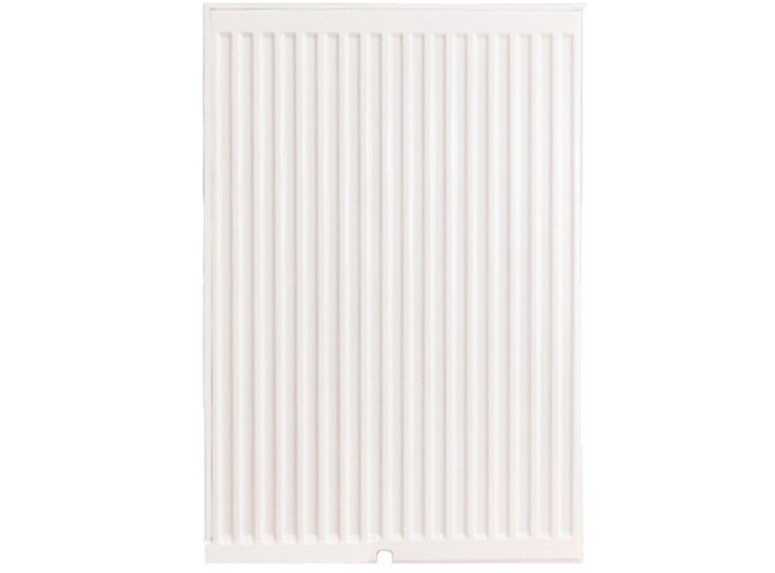 90x60 cm Type 33 - 2595 Watt - ECA Paneelradiator Compact 8 geribbelde voorzijde - Wit (Ral 9016)