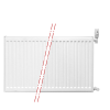 60x100 cm Type 22 - 2189 Watt - Oppio Paneelradiator Compact 6 geribbelde voorzijde - Wit (Ral 9016)