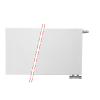 40x260 cm Type 22 - 4186 Watt - Oppio Paneelradiator Compact 6 vlakke voorzijde - Wit (Ral 9016)