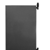 90x120 cm Type 22 - 3521 Watt - Oppio Paneelradiator Compact 6 vlakke voorzijde - Mat Zwart (Ral 9005)