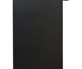 90x120 cm Type 22 - 3521 Watt - Oppio Paneelradiator Compact 6 vlakke voorzijde - Mat Zwart (Ral 9005)