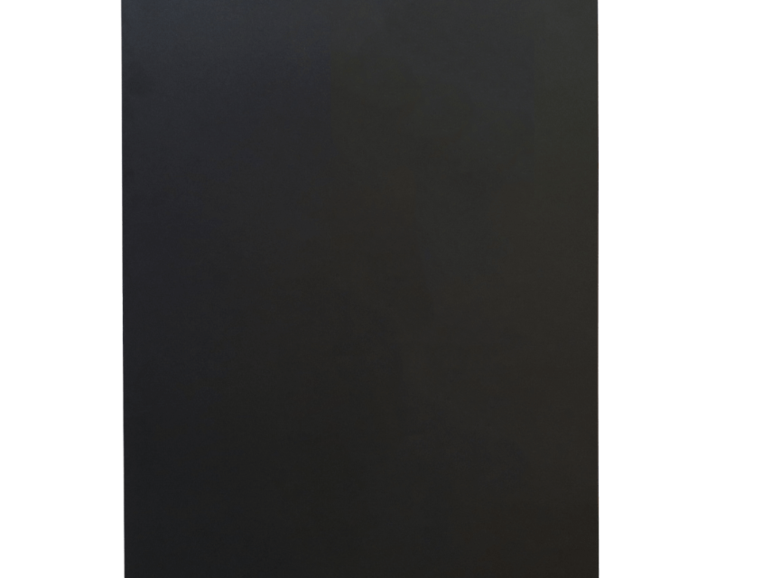 90x120 cm Type 22 - 3521 Watt - Oppio Paneelradiator Compact 6 vlakke voorzijde - Mat Zwart (Ral 9005)