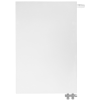 90x120 cm Type 22 - 3521 Watt - Oppio Paneelradiator Compact 6 vlakke voorzijde - Wit (Ral 9016)