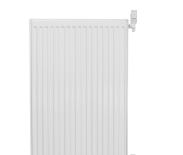 90x120 cm Type 22 - 3521 Watt - Oppio Paneelradiator Compact 6 geribbelde voorzijde - Wit (Ral 9016)