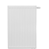 90x120 cm Type 22 - 3521 Watt - Oppio Paneelradiator Compact 6 geribbelde voorzijde - Wit (Ral 9016)