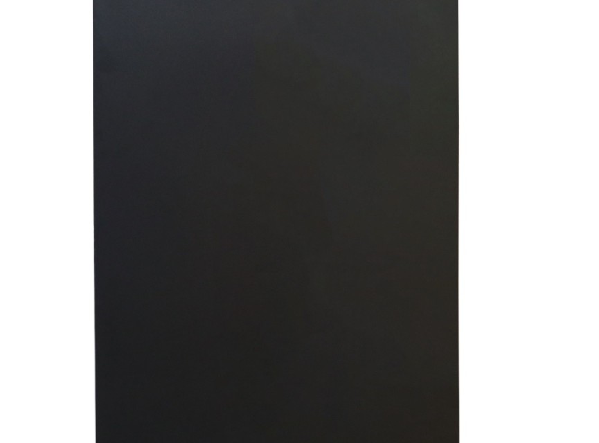 90x120 cm Type 22 - 3521 Watt - ECA Paneelradiator Compact 8 vlakke voorzijde - Mat Zwart (Ral 9005)