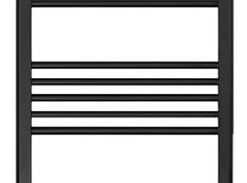 120x60 cm - Oppio Smart Digital Mat Zwart elektrische handdoekradiator (Ral 9005)
