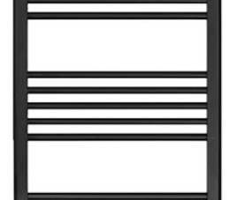 120x60 cm - Oppio Smart Digital Mat Zwart elektrische handdoekradiator (Ral 9005)