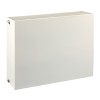 60x120 cm Type 33 - 3818 Watt - ECA Paneelradiator Compact 8 vlakke voorzijde - Wit (Ral 9016)