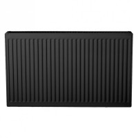 Paneelradiator zwart