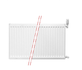 40x60 cm Type 22 - 936 Watt - Oppio Paneelradiator Compact 6 geribbelde voorzijde - Wit (Ral 9016)