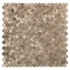 Oppio Geborsteld MINI Hexagon Bronce - Zelfklevend Mozaiek 308x298x4mm