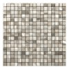 Oppio Geborsteld MINI blokjes Goud - Zelfklevend Mozaiek 265x265x4mm