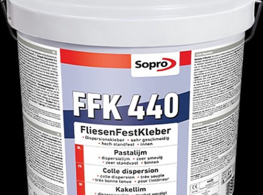 Sopro FFK 440 Witte Pastalijm, D2TE 20kg (A+)