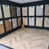 BONN herringbone Beige - Visgraat pvc dryback micro-bevel 4V - Beige