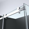Erico schuifdeur en wand 90x117-118,5x200cm NANO glas 8mm