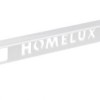 PVC Tegelprofiel wit recht 12,5mm