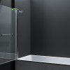 Erico badwand incl.handd-beugel 80x140cm NANO glas 6mm