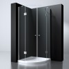Erico 1/4 rond cabine met 2 deuren 100x100x192cm NANO glas 8mm