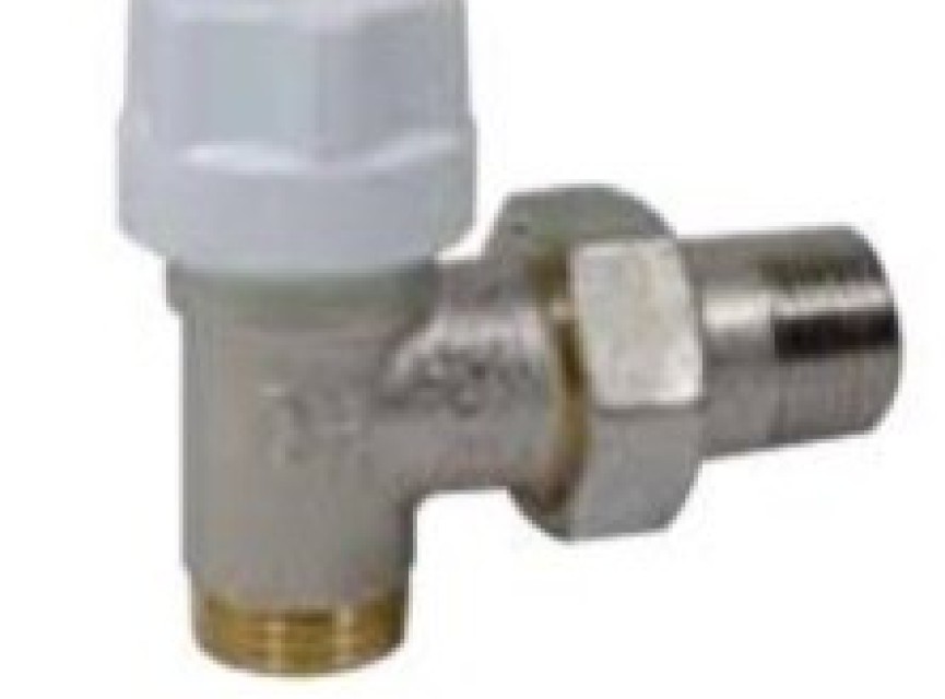 Radiatorkraan haaks met handbediend Spr 105R 1/2