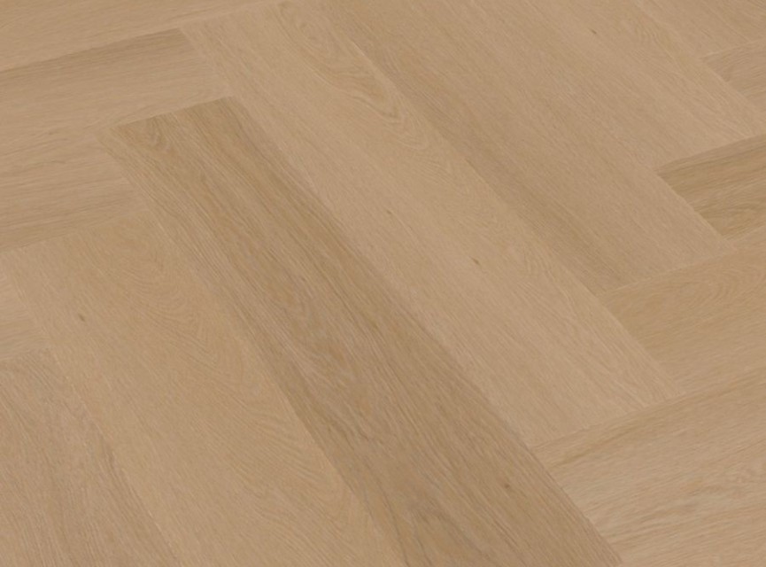 BONN Herringbone Visgraat PVC Click vloer met kurklaag dark oak 150x750