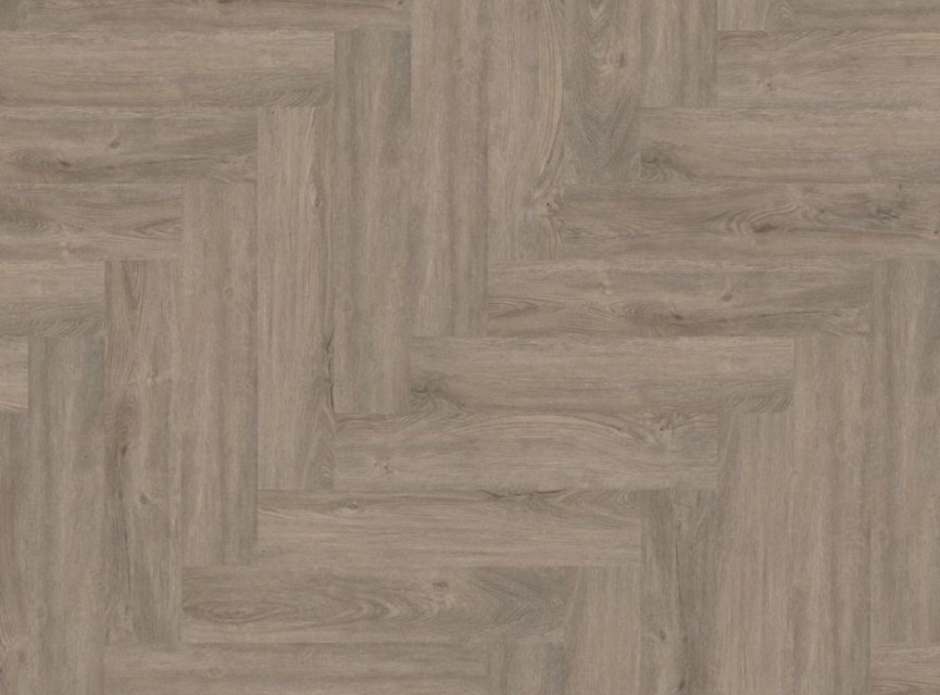 BONN Visgraat SMOKY Herringbone - 7,0 mm DIK - Visgraat PVC KLIK VLOER met KURKLAAG / natuurgetrouw (EIR) / 23 - zwaar woongebruik / 34 - intensief project gebruik
