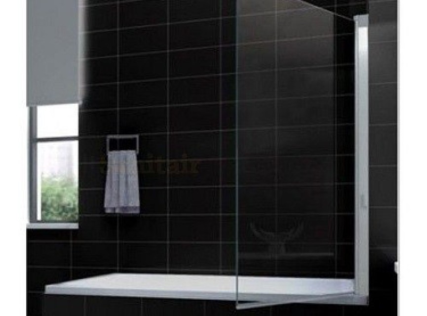 Badwand 800x1500 6mm NANO chroom