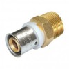 Overgangskoppeling pers 16mm x 2 - buitendraad 1/2 Puntstuk