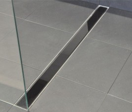 Douchegoot / Douchedrain Met BPL Flens GLAS ROOSTER 70 Cm