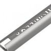 Aluminium Tegelprofiel Rond 8mm - MatZilver
